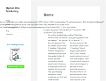 Tablet Screenshot of optiononemarketing.com
